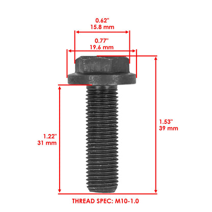 Deck Blade with Bolt 36 Inch Replacement for Husqvarna Jonsered (1980–2010)