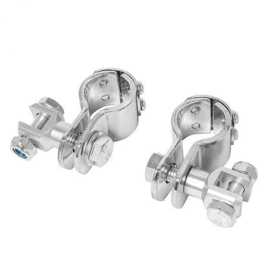 1" - 1 1/4" Engine Guard Highway Foot Pegs Mount Clamp for Harley