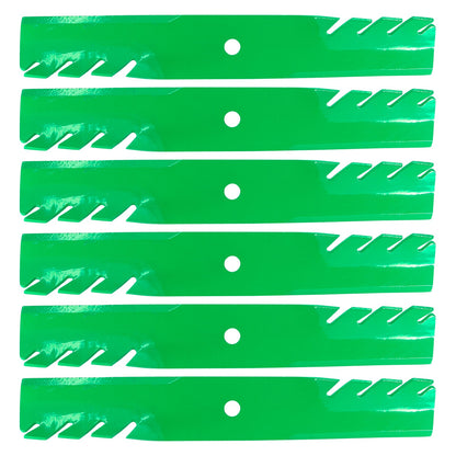 Deck Gator Toothed Blades for Bobcat CRZ XRZ Fastcat Pro (48 Inch)