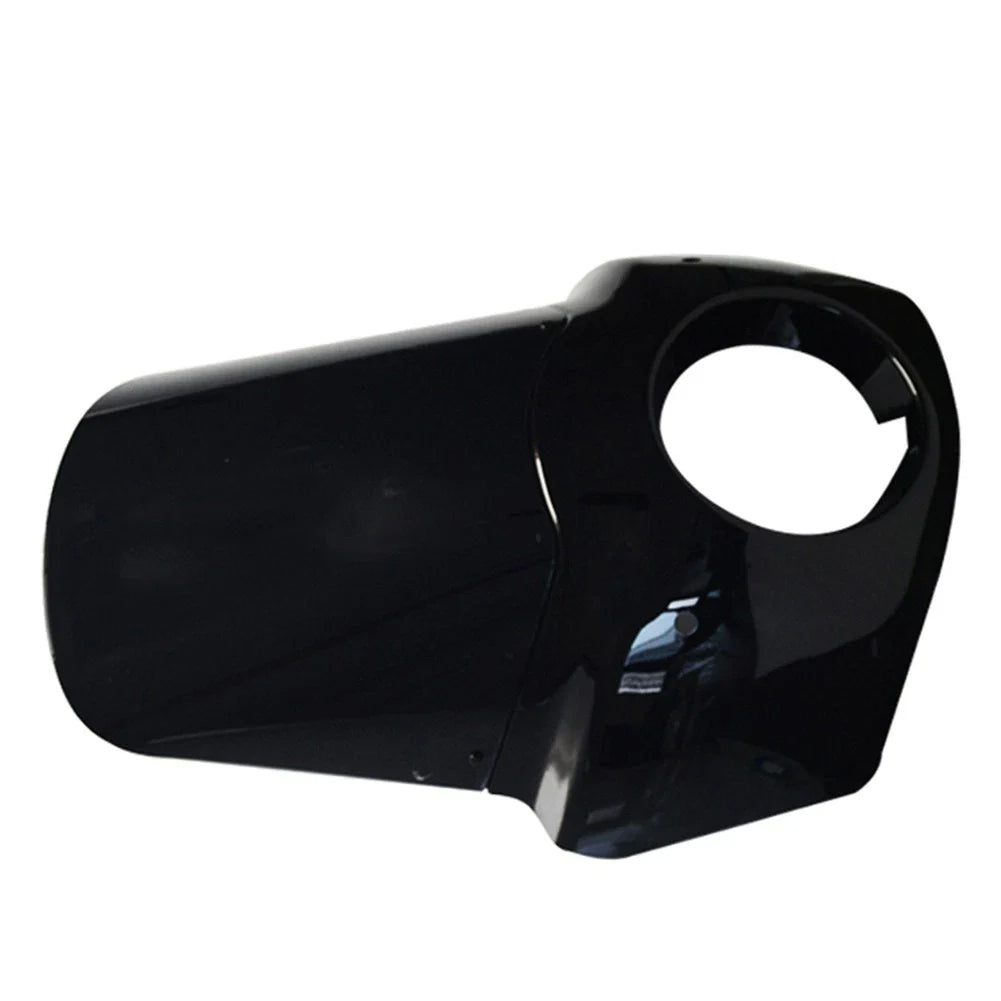 15" Black Headlight Fairing Windshield for Harley Softail Street Bob (18-24)