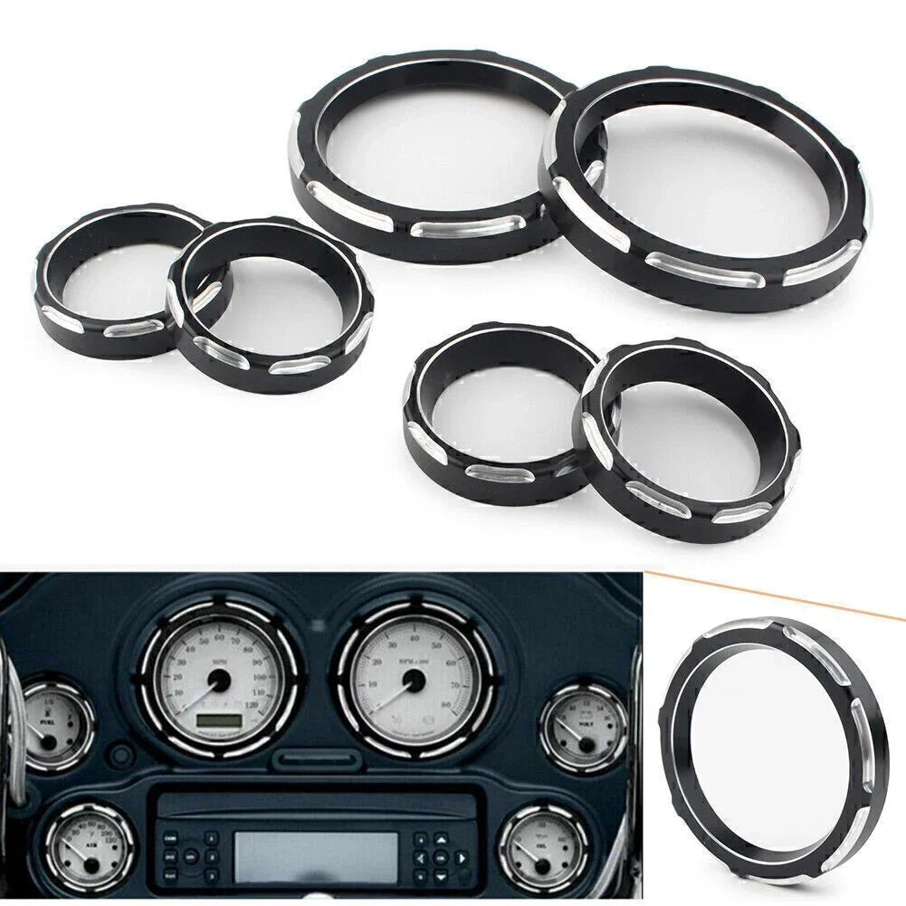 CNC Cut Speedometer Board Bezel for Harley Touring FLHT FLHX (1996-2013)