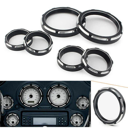 CNC Cut Speedometer Board Bezel for Harley Touring FLHT FLHX (1996-2013)