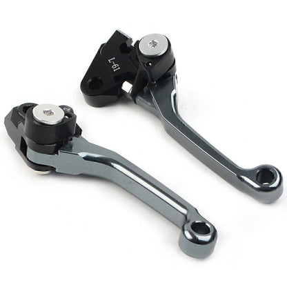 CNC Titanium Pivot Dirt Clutch Brake Levers for Kawasaki KX450F (2006-2012)