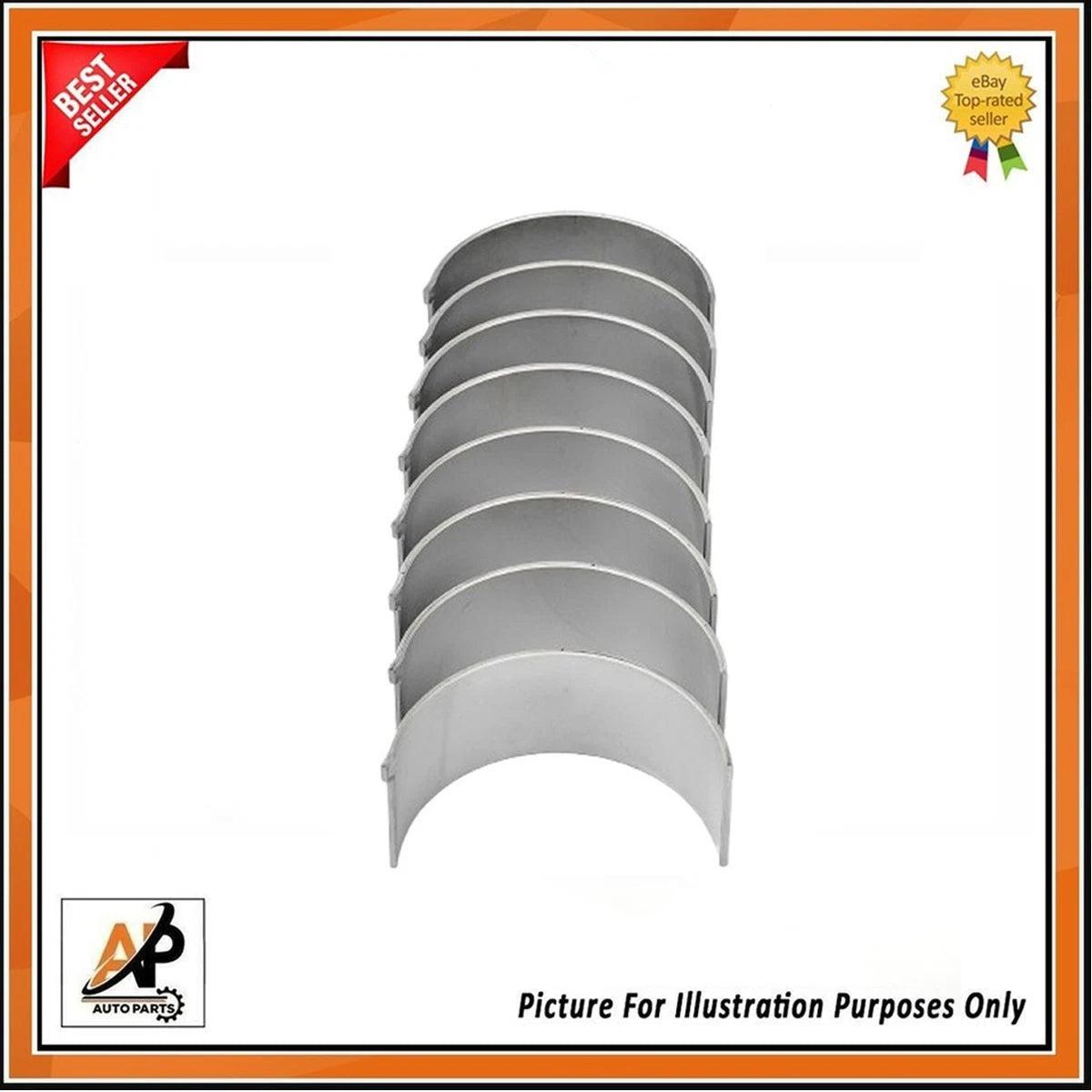 Big End Conrod Bearings Set STD for Peugeot Boxer 2.2 BlueHDi DW12 (2006–2018)