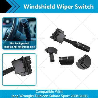 Windshield Wiper Switch for Jeep Wrangler Rubicon Sahara (2001-2003)