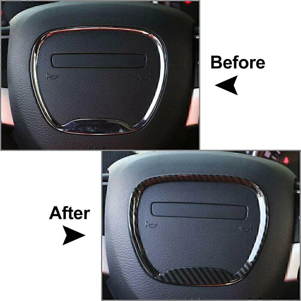 Steering Wheel Trim Ring Cover for Dodge Challenger/Charger (2015-2019)