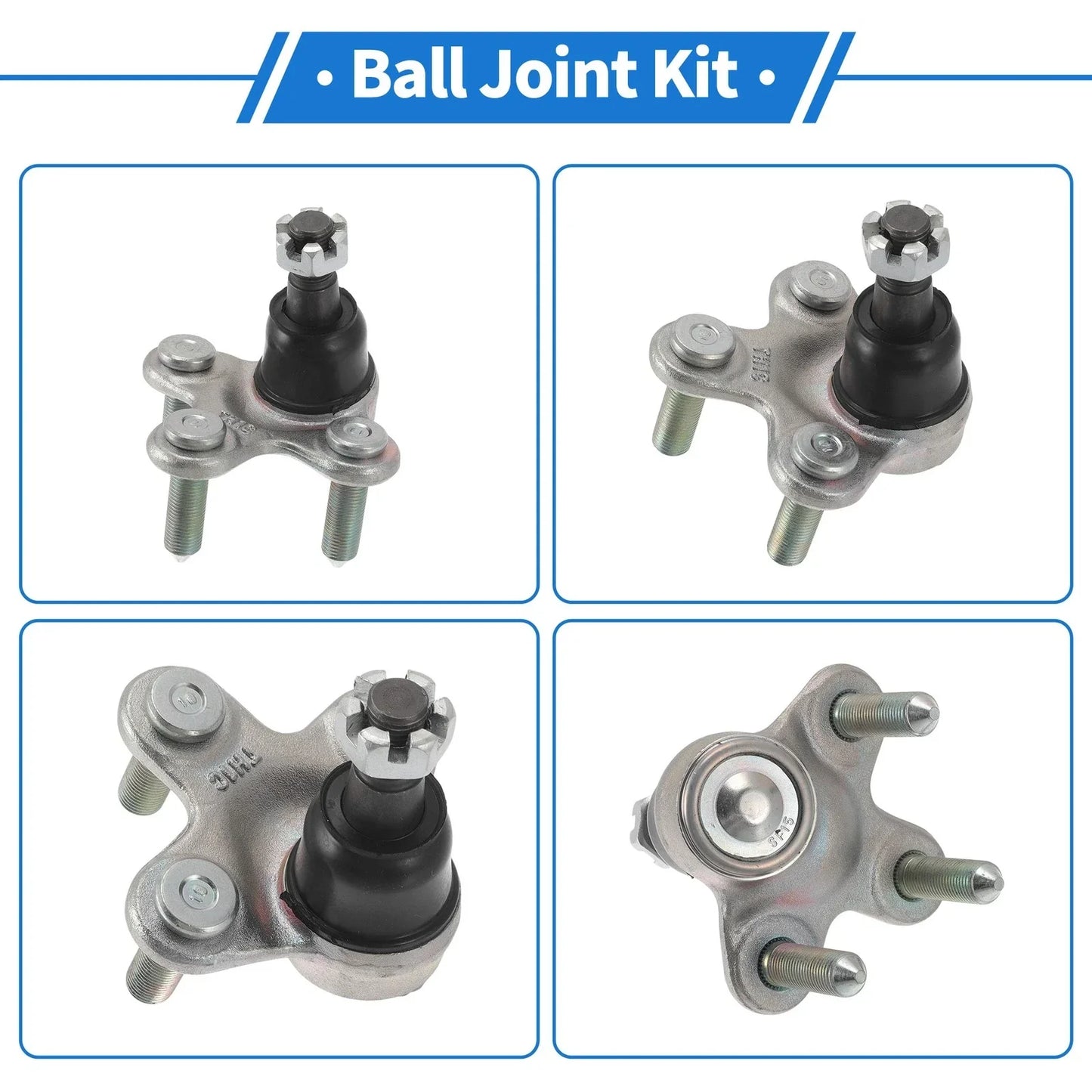 2 x Front Lower Ball Joints for Honda Accord (2017-2022)