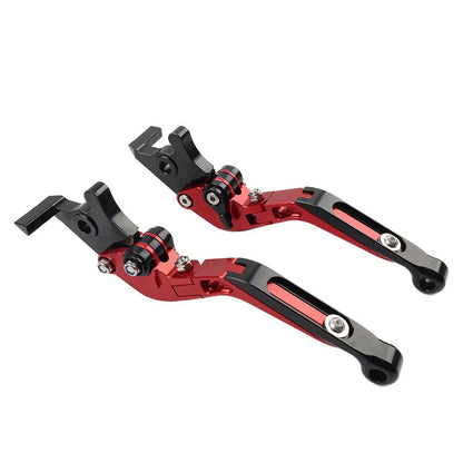 Red CNC Extendable Brake Clutch Levers for BMW S1000XR (2015-2021)