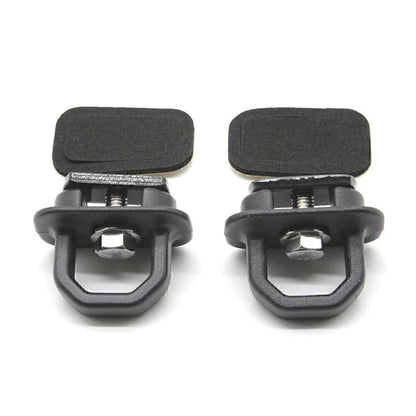 Tie Down Anchors Hooks for Chevy Silverado Pickup Trucks Black