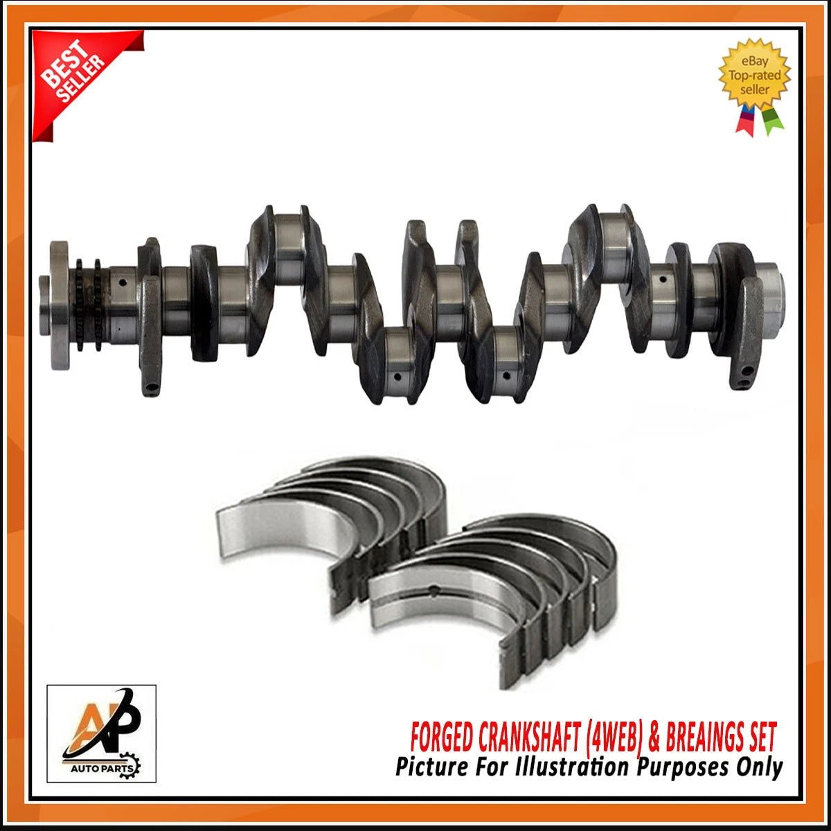 Crankshaft and Bearing Set Replacement for BMW X3 X4 X5 3.0 Diesel (2011–2022)