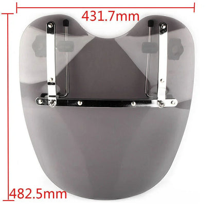 19" Windshield Windscreen w/Bracket for Harley Fatboy Softail Road King