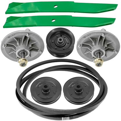 Deck Spindle Assembly with Blade and Pulleys for Toro TimeCutter 14-38 (2008–2017)