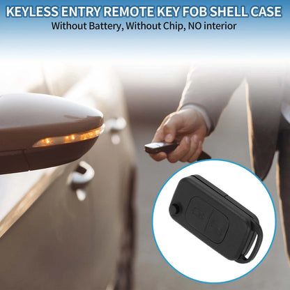 Keyless Entry Remote Key Shell Case for Mercedes Benz SLK Class (2000-2004)