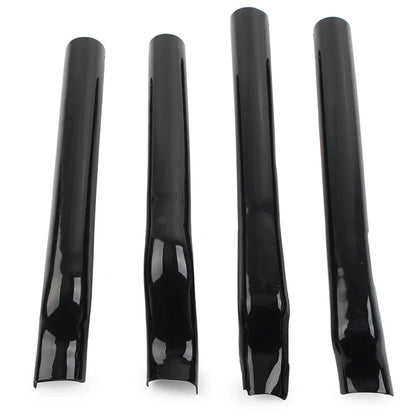 Black Rear Swingarm Tube Covers for Harley Heritage Softail Classic (2000-2011)