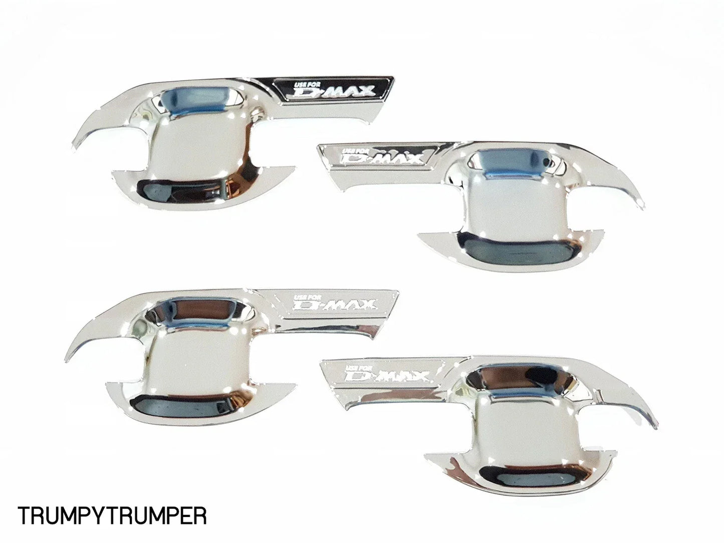 Chrome Door Handle Cover Insert Bowl Trim for Isuzu D-Max Ute (2020-2021)