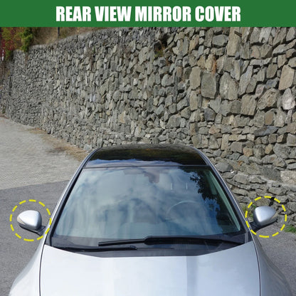 Rearview Mirror Caps for Hyundai Elantra 2017-2020 - Gloss Black (2017-2020)