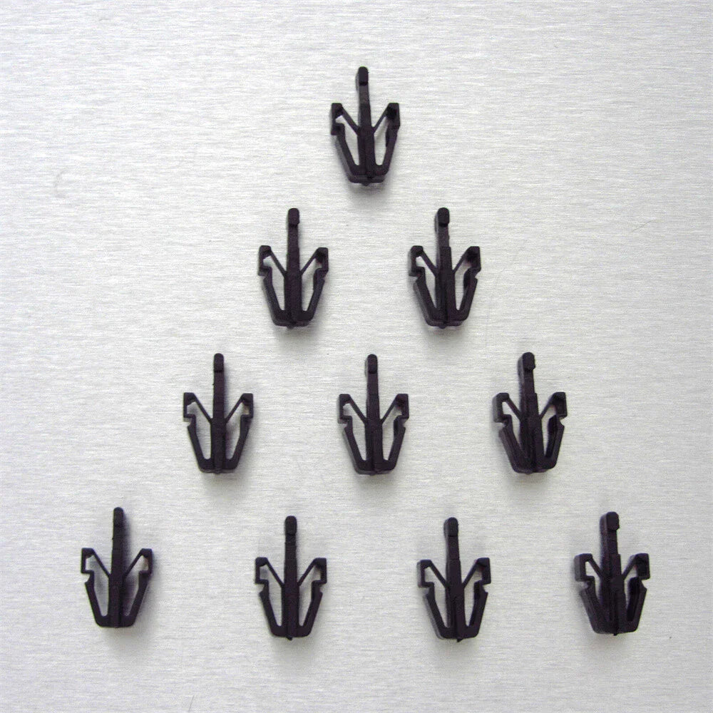 50Pcs Nylon Grille Clips for Honda, Mitsubishi, Toyota, Mazda (Various Years)