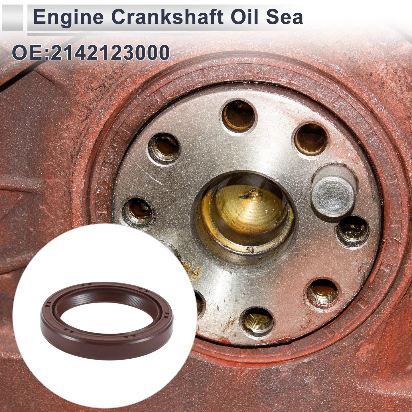 Crankshaft Oil Seal for Hyundai Elantra (2000-2011) 1 x Seal