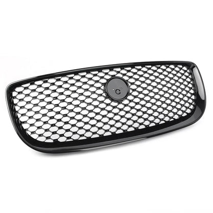 Front Upper Mesh Grille for Jaguar XJ (2016-2020) Black