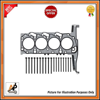 Cylinder Head Gasket Bolts Set for Ford Transit Ranger 2.2 TDCI (2006–2016)