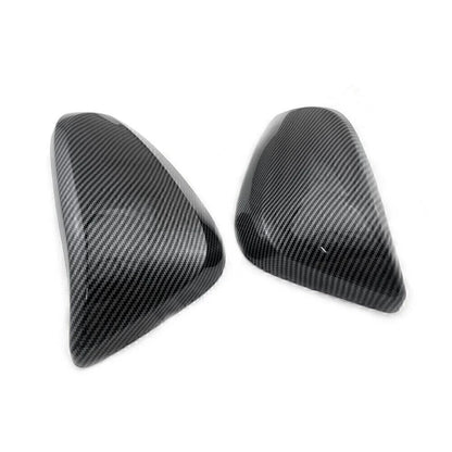 Carbon Fiber Side Door Mirror Cover Trim for Toyota Hilux Revo (2015-2022)
