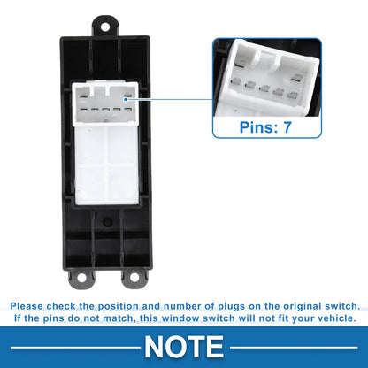 Passenger Side Power Window Switch for Hyundai Tucson (2015)
