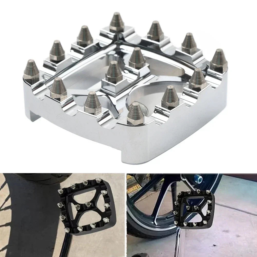 CNC Brake Pedal Pad Cover for Harley Dyna Sportster XL883 Softail XG