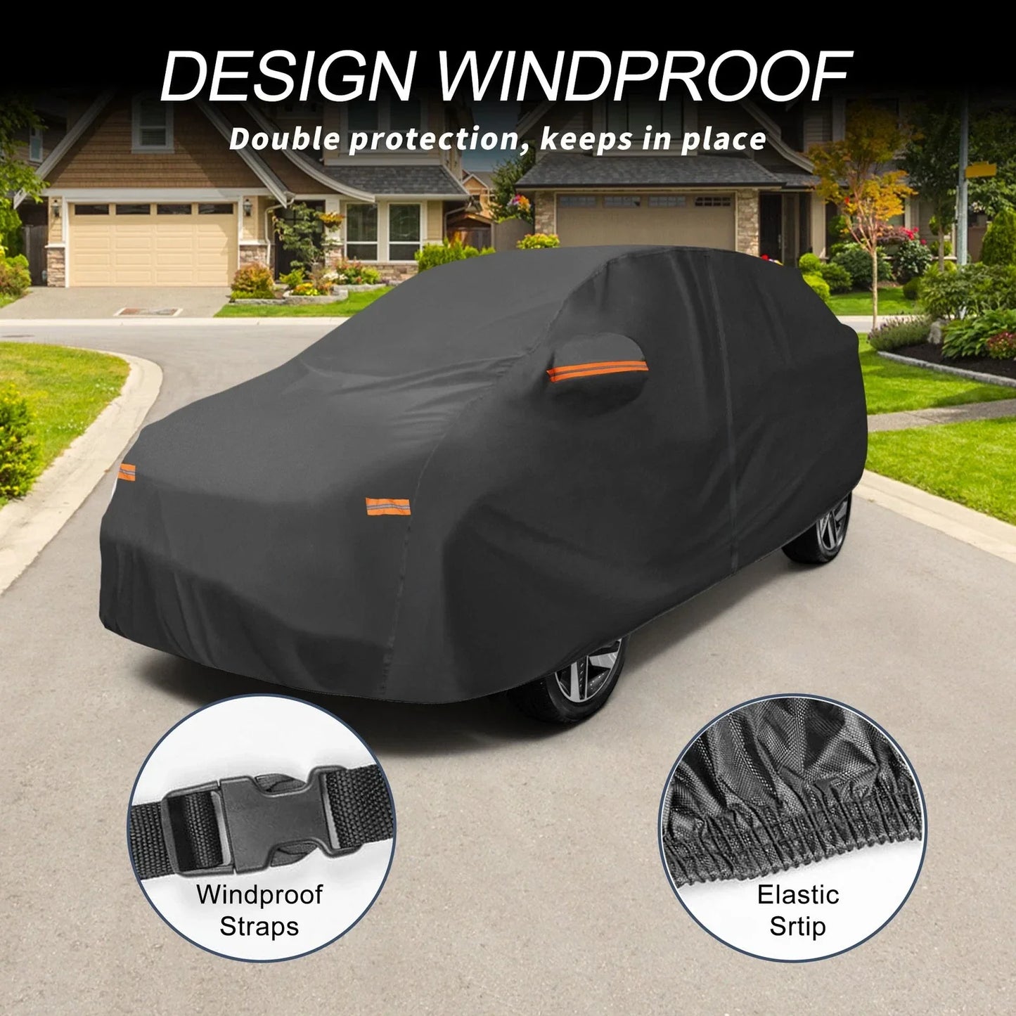 Waterproof 210D-PU Car Cover for Hyundai Nexo (2019-2023)