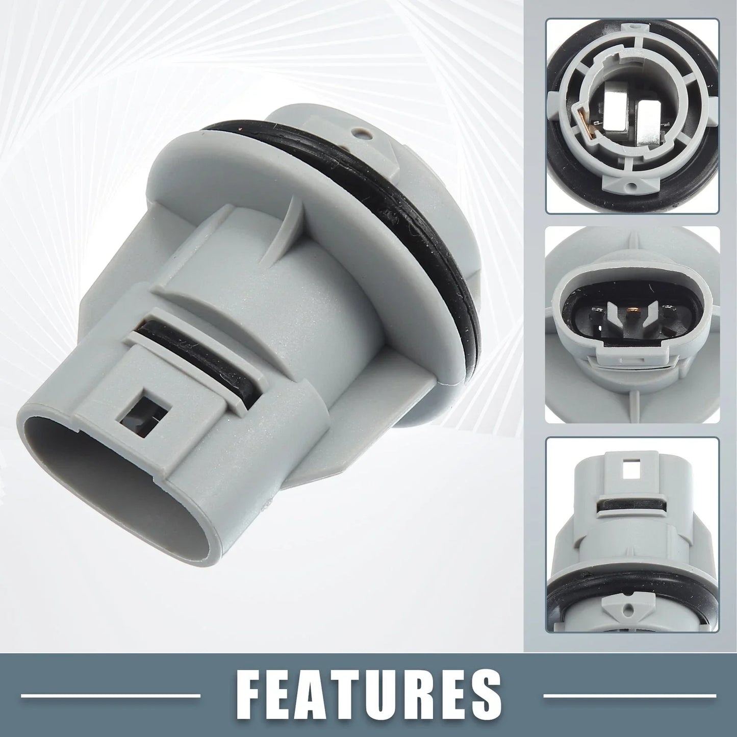 2 x Turn Signal Light Bulb Socket Holders for Honda Accord (1998-2012)
