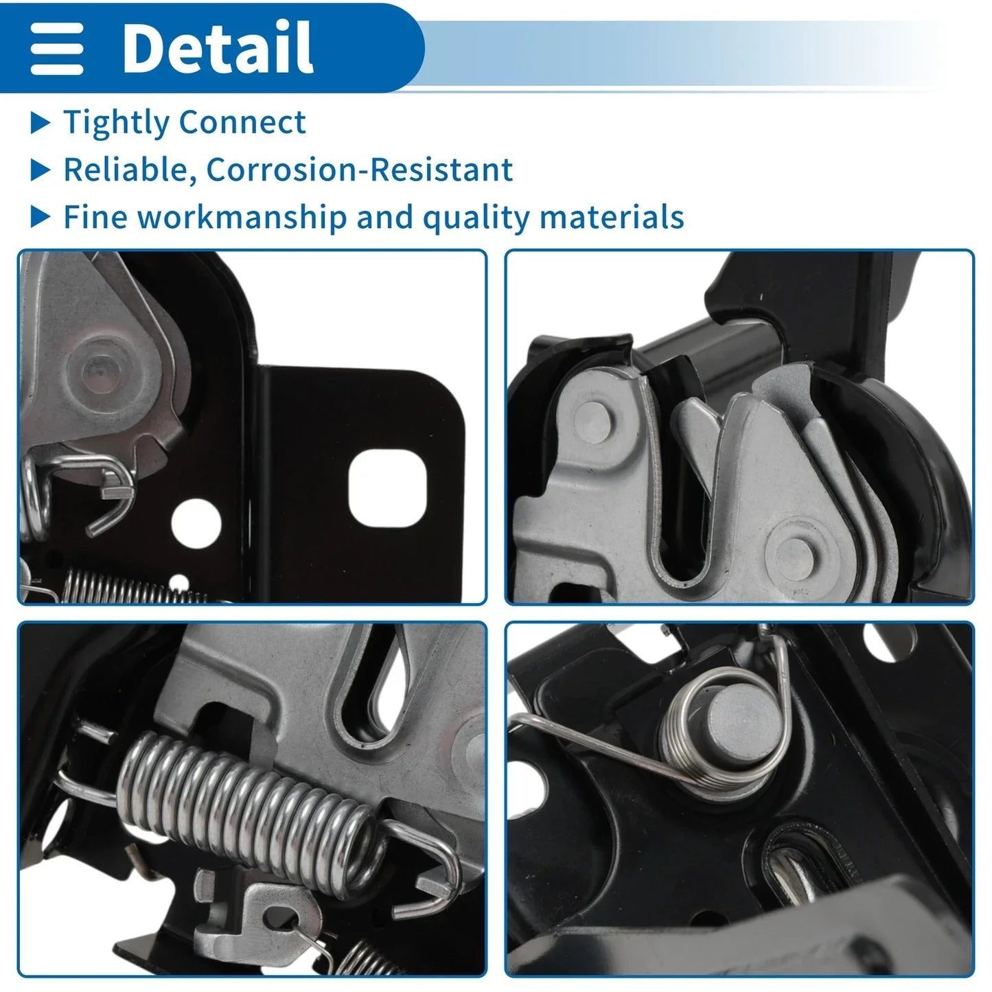 Hood Latch Assembly for Dodge Challenger (2008-2022) - 1 x Quality Replacement