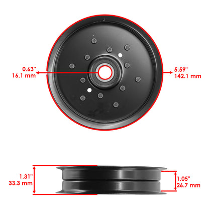Deck Pulley Replacement for Toro 48 in Deck (2005–2018)