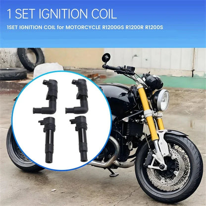 4 x Ignition Coils for BMW R1100S R1150R Rockster R Nine 1000T R900RT