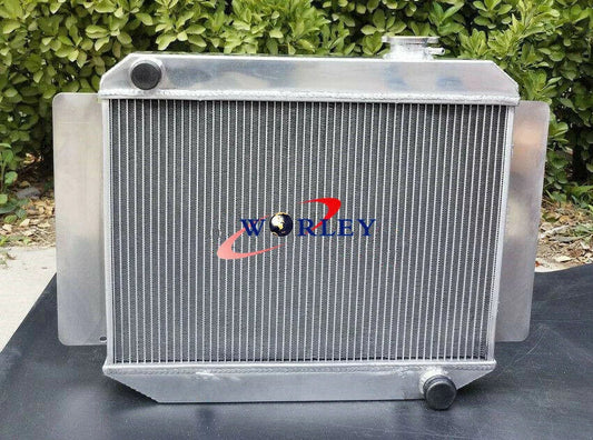 Alu Radiator + Fan for Holden Kingswood 1966-1970 (66-70)