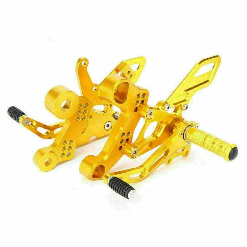 Rear Racing Foot Pegs Rearsets for Yamaha MT09 FZ09 (2014-2016) Gold