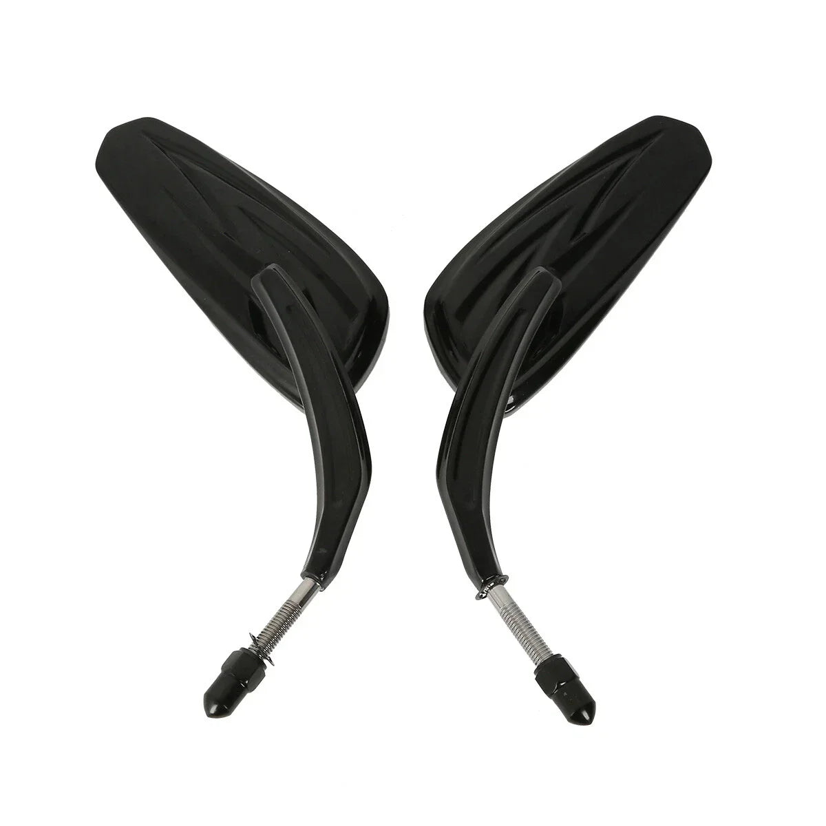 Pair Black Rear View Mirrors for Harley CVO Road Glide ST (2023-2024)