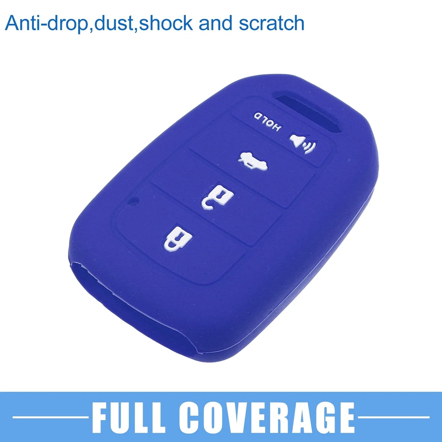 Smart Key Fob Cover Protector for Honda Civic Accord CR-V HR-V (2 x)