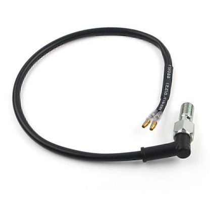 Black Hydraulic Brake Light Switch Bolt M10 for Motorcycle ATV