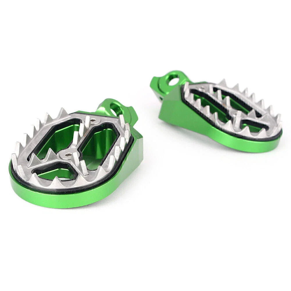 Aluminum Dirt Bike Racing Footpegs for Suzuki RMZ250 RMZ450 (2010-2015)
