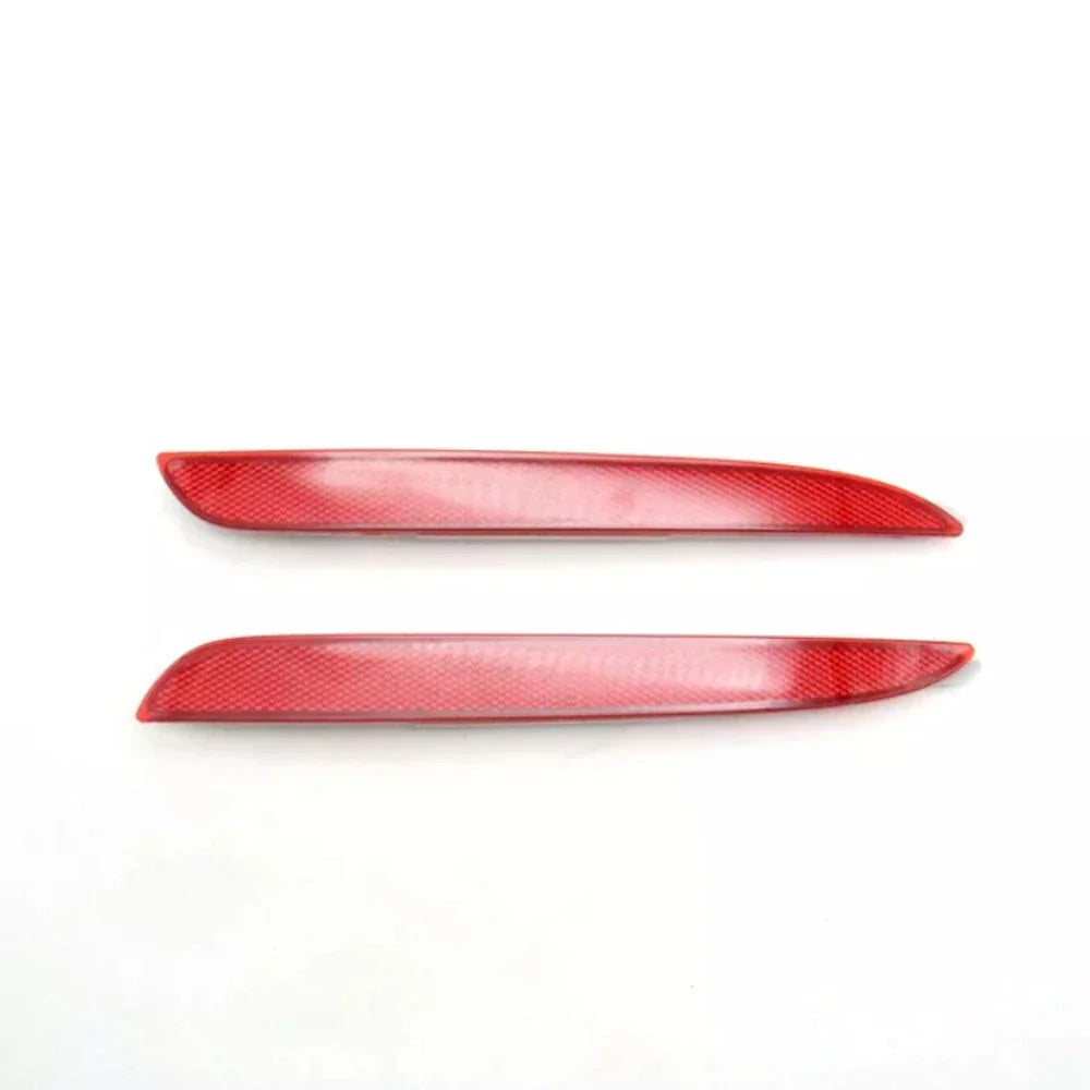 Red Rear Bumper Reflectors for Mazda 3 (2008-2012)