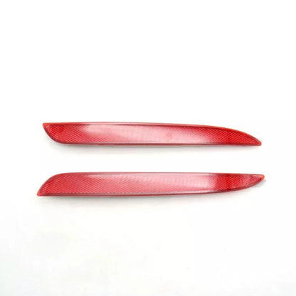 Red Rear Bumper Reflectors for Mazda 3 (2008-2012)