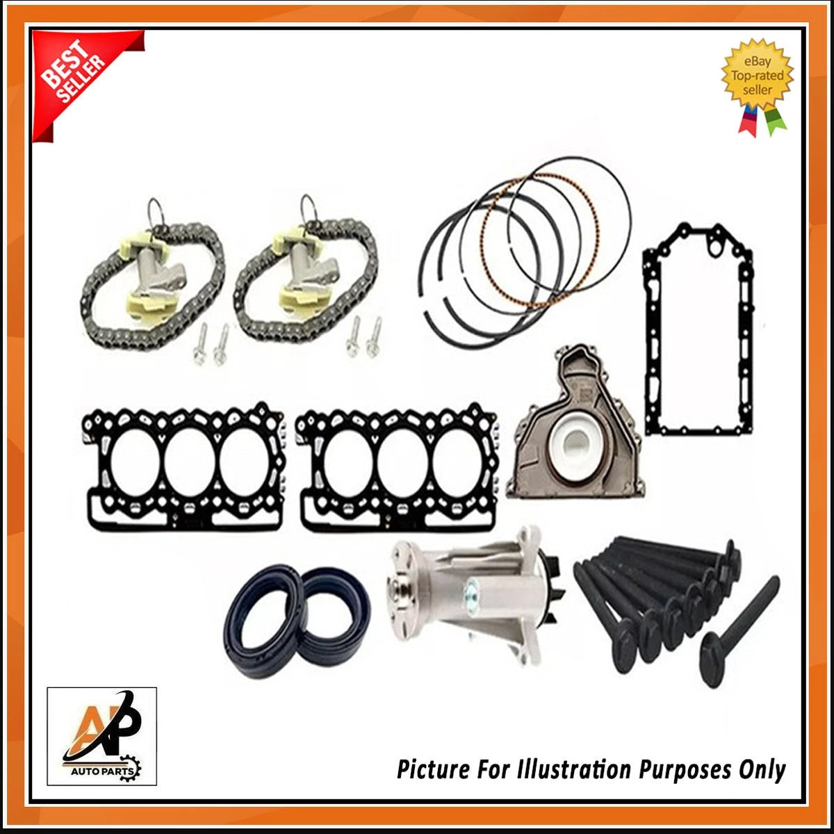 Forged Crankshaft Rebuild Kit for Land Rover Range Rover 306dt (3.0 Diesel)