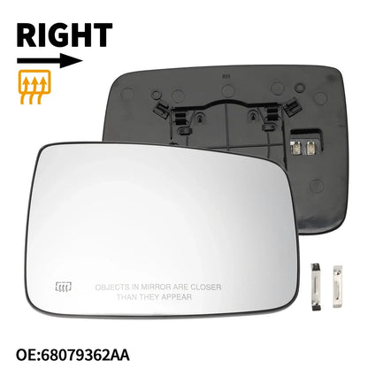 Heated Right Mirror Glass for Dodge Ram 1500 2500 (2010-2023)