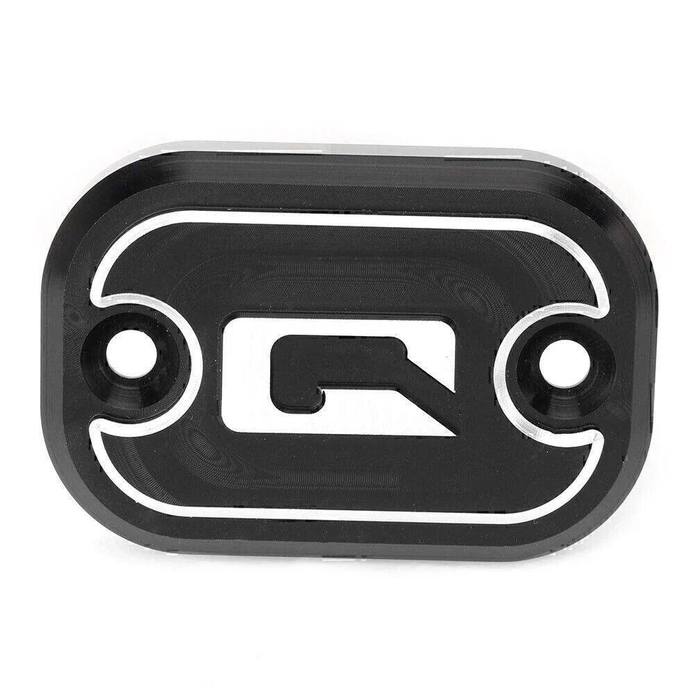 Black Front Brake Fluid Reservoir Cap Cover for YAMAHA QBIX 125 (2017-2018)