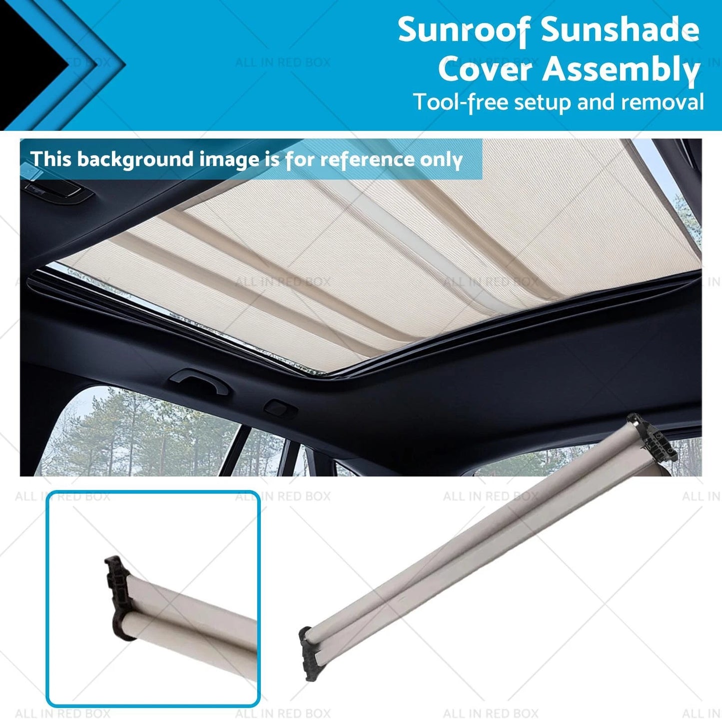Sunroof Sunshade Cover for BMW X1 F48 F45 F46 (2015-2018)