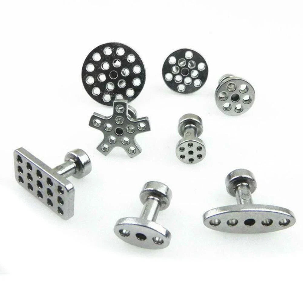 8Sizes Car Dent Repair Aluminum Puller Tabs Cold Glue Kit Paintless Tool