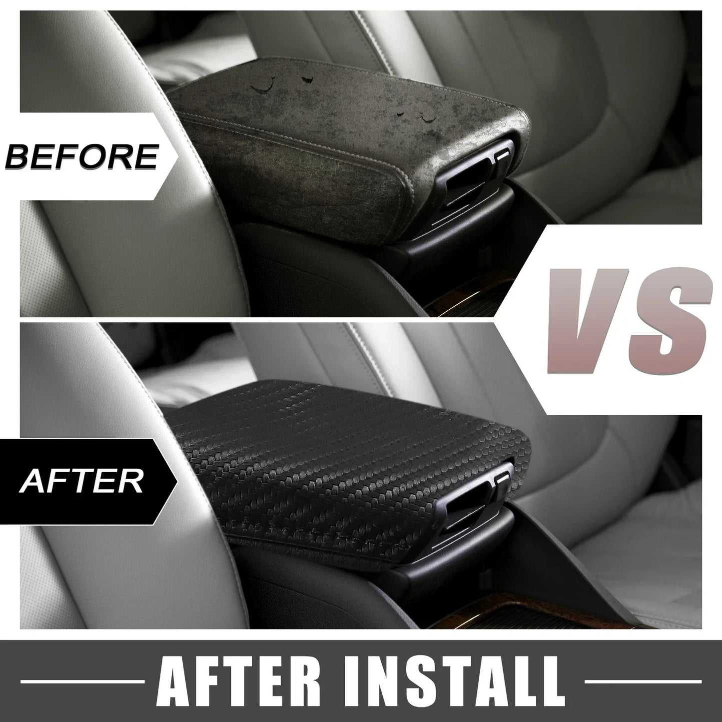 Center Console Armrest Cover for Dodge Challenger (2015-2022)