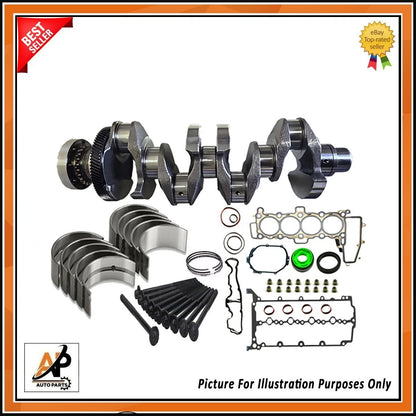 Crankshaft Twin Turbo Engine Replacement for Jaguar XF 2.0D (2016–2019)