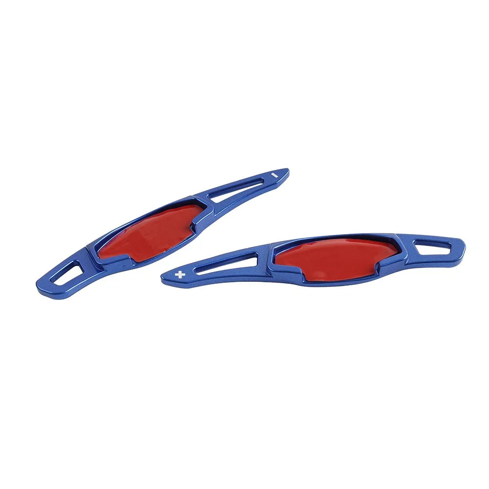 Blue Steering Wheel Shifter Paddle Extensions for Honda Civic (2022 - )