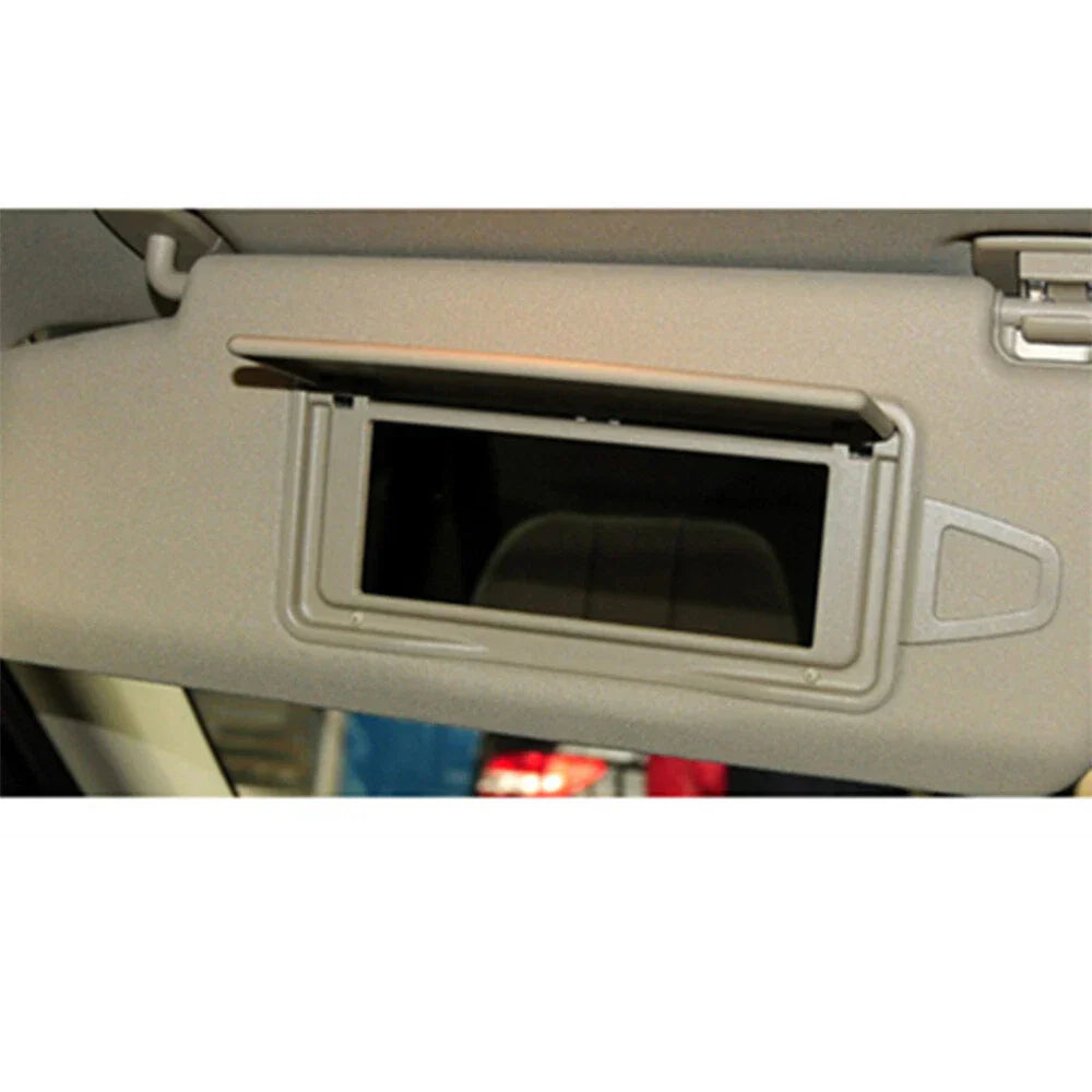 Beige Left Sun Visor Mirror Frame Cover for Mercedes E-Class W212 W218