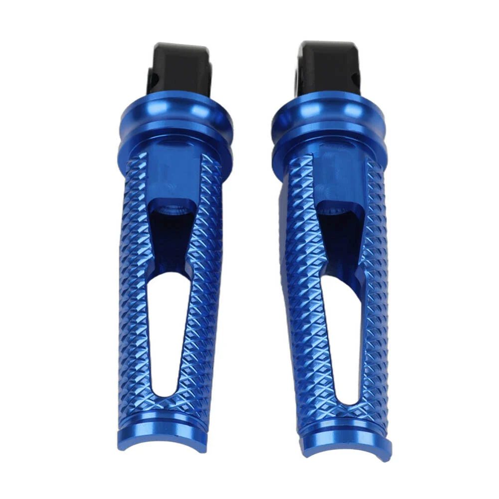 Blue Rear Passenger Foot Pegs for Yamaha YZF R1 R6 R1M R1S